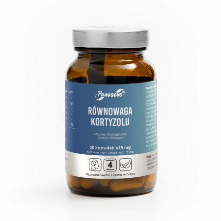 Równowaga kortyzolu — 50 kaps.