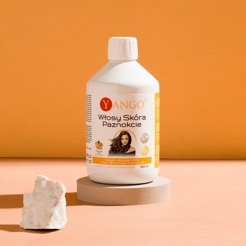 Włosy, Skóra, Paznokcie - multiwitamina — 500 ml