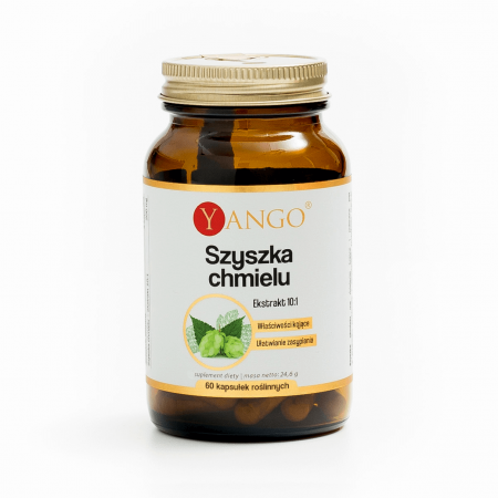 Szyszka chmielu - ekstrakt - 60 kaps.
