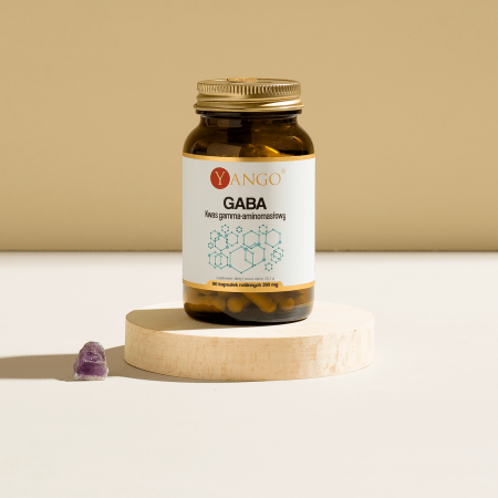 GABA – kwas gamma-aminomasłowy – 90 kaps.