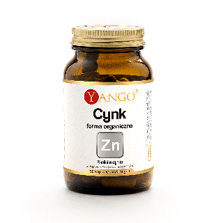 Cynk – forma organiczna – 90 kaps.