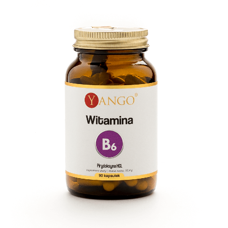 Witamina B6 – 90 kaps. Witamina B6 – 90 kaps.