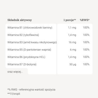 Witamina B kompleks – 30 ml Witamina B kompleks – 30 ml