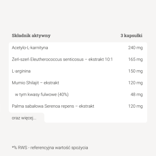 Sperm master – soft – 90 kaps.