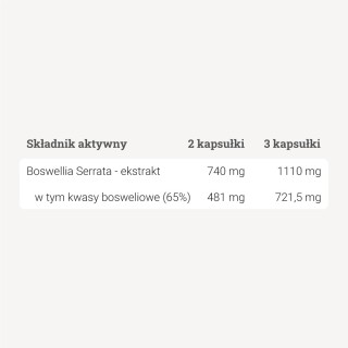 Boswellia 65™ – 90 kaps. Boswellia 65™ – 90 kaps.