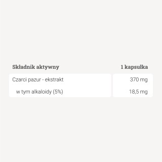 Czarci Pazur – Devil's claw – 90 kaps. Czarci Pazur – Devil's claw – 90 kaps.