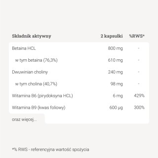Regulator homocysteiny – 90 kaps.