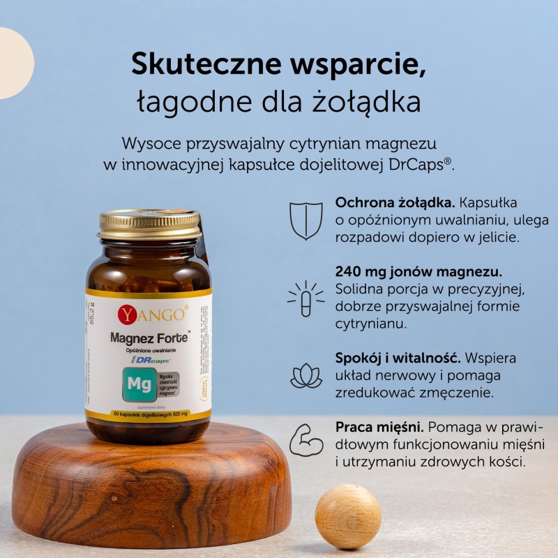 Magnez Forte™ – 60 kaps.