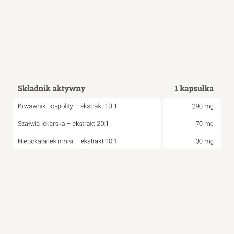 Krwawnik Premium™ - 90 kaps. Krwawnik Premium™ - 90 kaps.