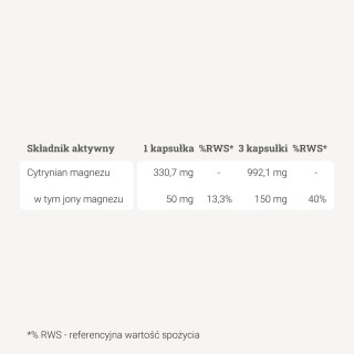 Liposomalny magnez – 90 kaps.
