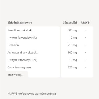 Na obniżenie kortyzolu – 90 kaps.