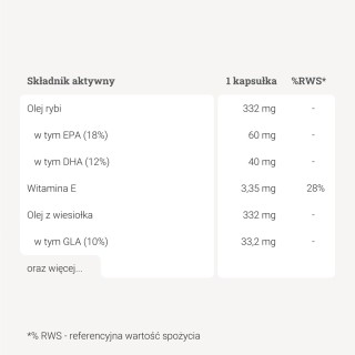 Omega 3-6-9 - 60 kapsułek