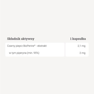 Piperyna 95™ – 90 kaps.