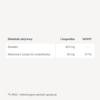 Skwalen Anti-age – 60 kaps. Skwalen Anti-age – 60 kaps.