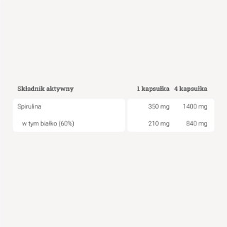 Spirulina - 90 kaps. Spirulina - 90 kaps.