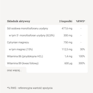 Urydyna Complex – 60 kaps. Urydyna Complex – 60 kaps.