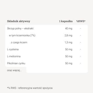 Włosy skóra paznokcie z ashwagandhą – 90 kaps. Włosy skóra paznokcie z ashwagandhą – 90 kaps.