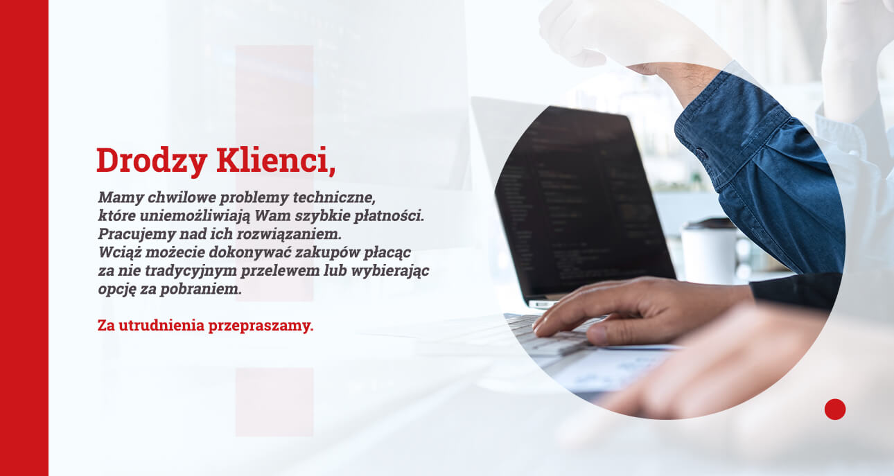 Za utrudnienia przepraszamy