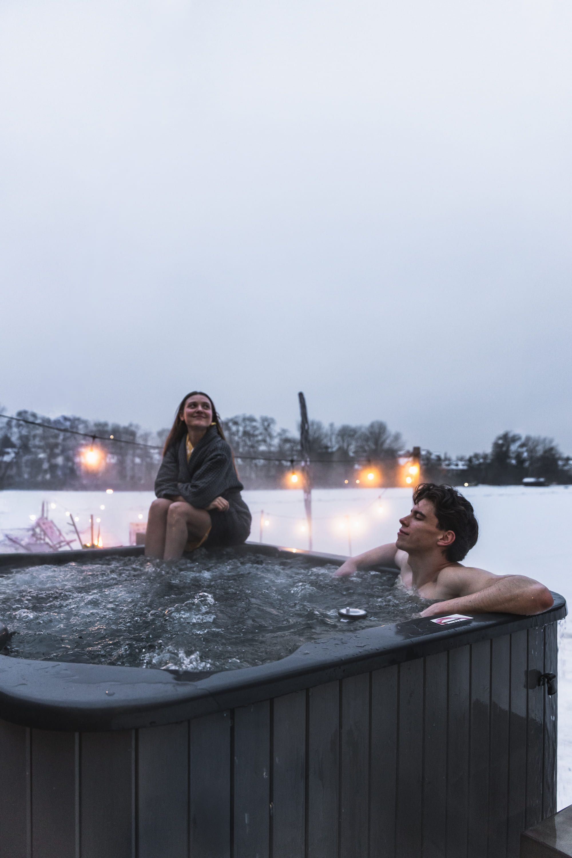 Jacuzzi z hydromasażem